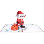 Dancing Santa Pop Up Christmas Card by Paper Love