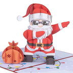Dancing Santa Pop Up Christmas Card by Paper Love