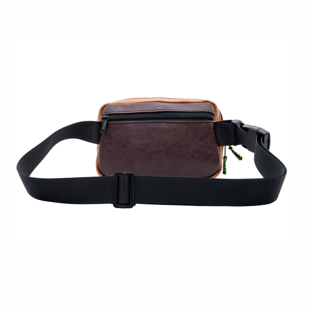 Vegan Leather Belt Bag for Men & Women, Crossbody Fanny Pack