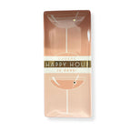 Deco Style Happy Hour is Here Vertical Tray in Gift Box by The Bullish Store
