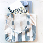 Upcycled Denim Tote Bag by Upavim Crafts