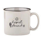 Desert Bound Grey Campfire Mug | 13 oz. by The Bullish Store
