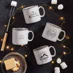 Desert Bound Grey Campfire Mug | 13 oz. by The Bullish Store