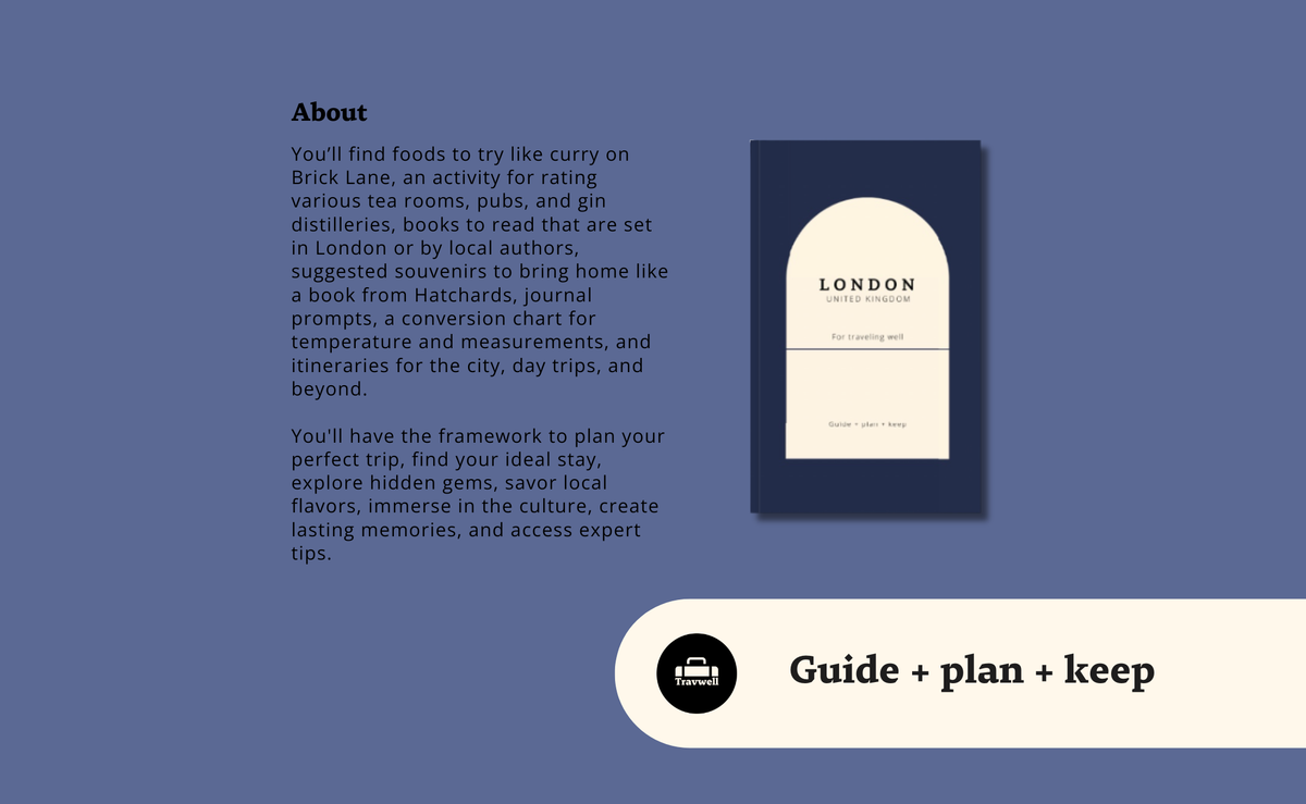 A Proper Trip to the UK: Organize It with the London Planner