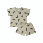 Dinosaur Cotton 2pc Short Set