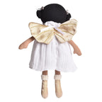 Organic Fairy Doll for Babies – Aurora with Gold Wings