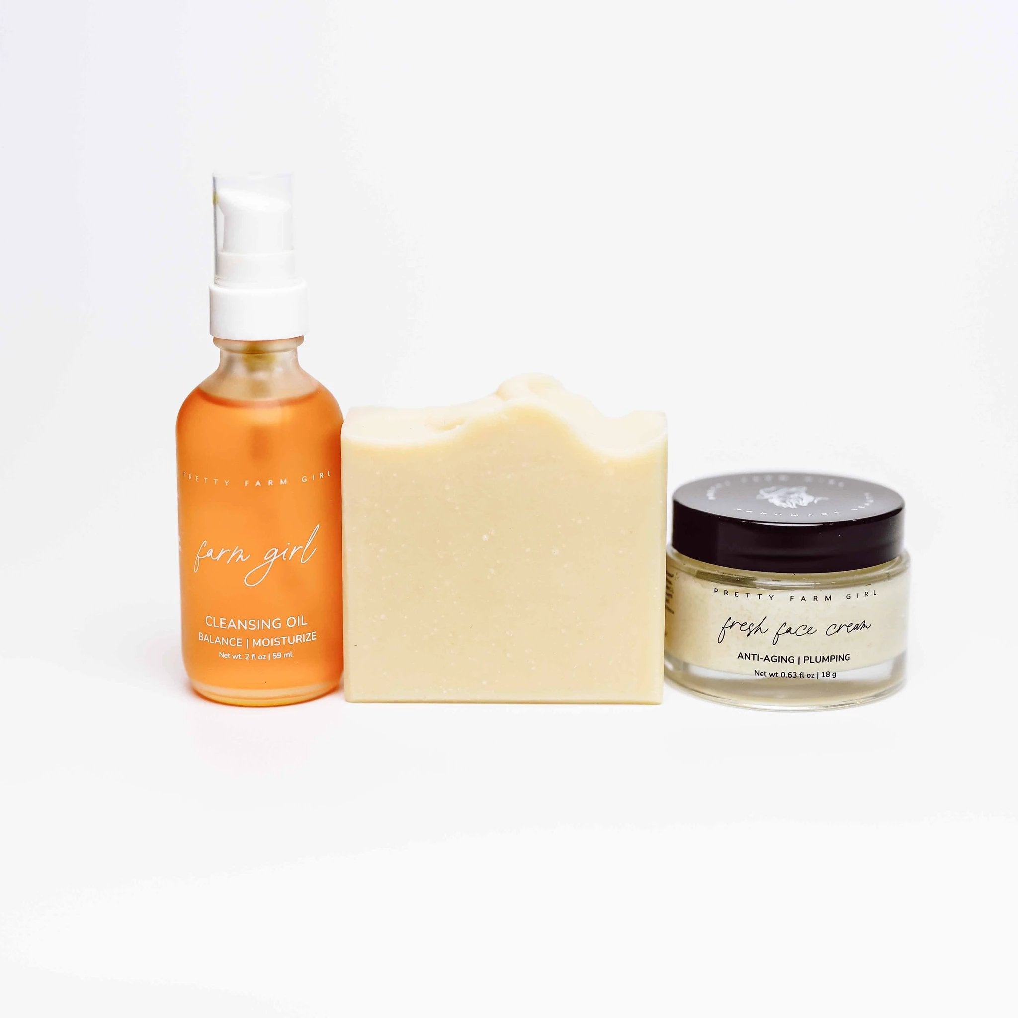 Double Cleansing Kit: Anti-Aging by Pretty farm girl