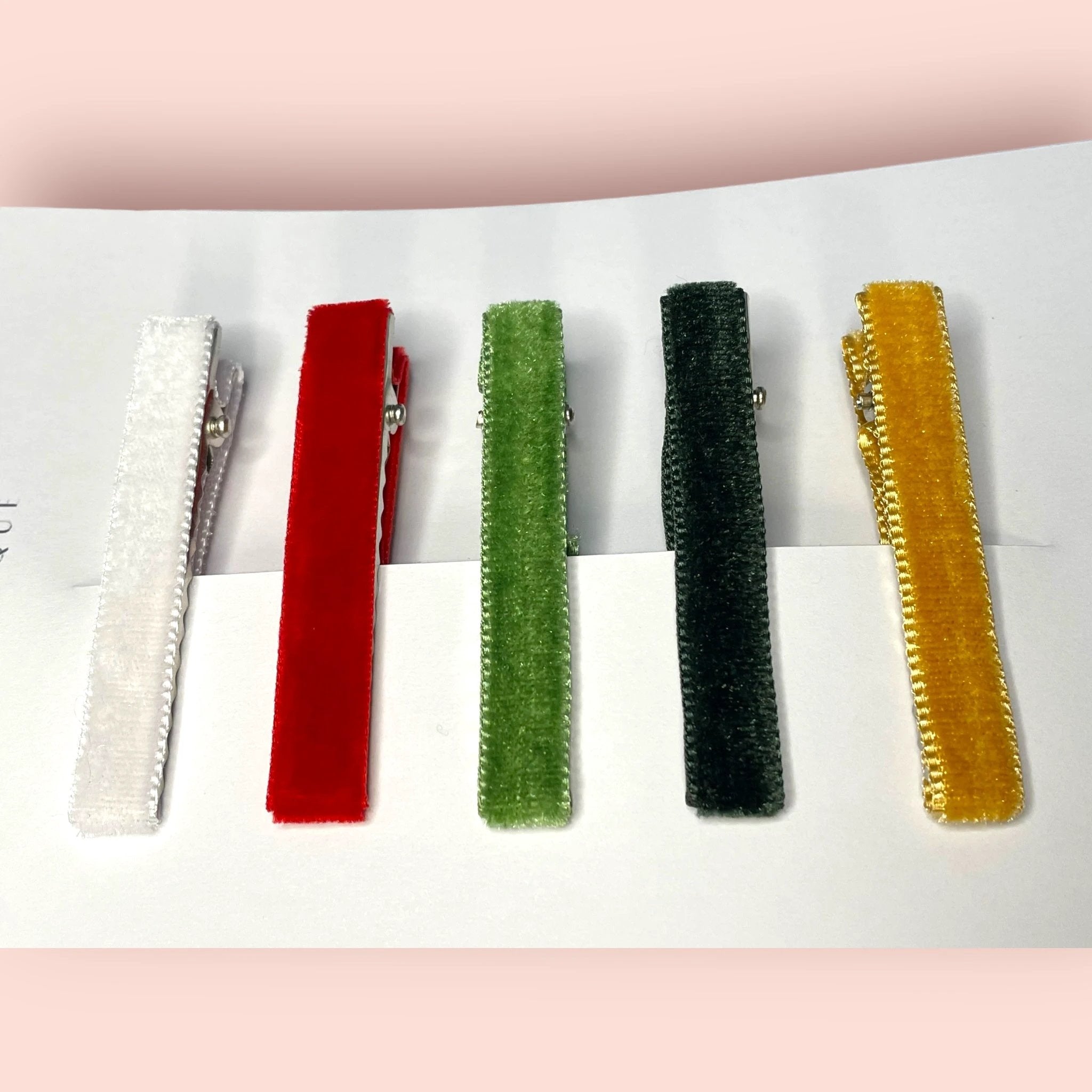 Velvet Bar Clip Set by Parker + Kay Creative