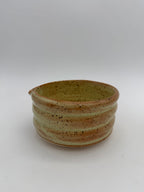Ceramic moss matcha bowl A207