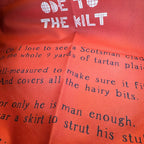 Handmade Scotland Lover Tea Towels - Set of Two
