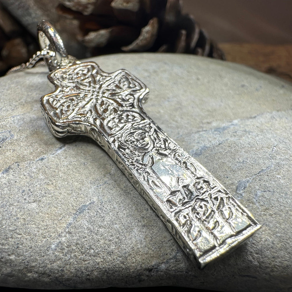Artisan Irish Saint Patrick Cross Necklace - Made in Ireland