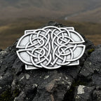 Large Celtic Kilt Belt Buckle - Handmade in Scotland