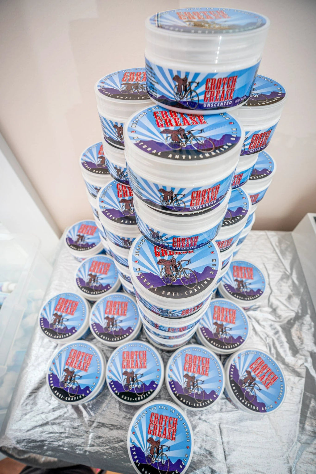 CROTCH GREASE 8 oz. ~ UNSCENTED by Essential Journeys