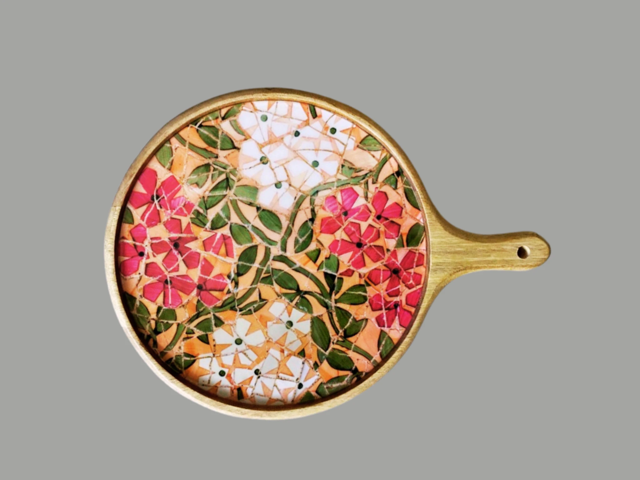 Charcuterie Board Pizza Serving Platter by Bohozena