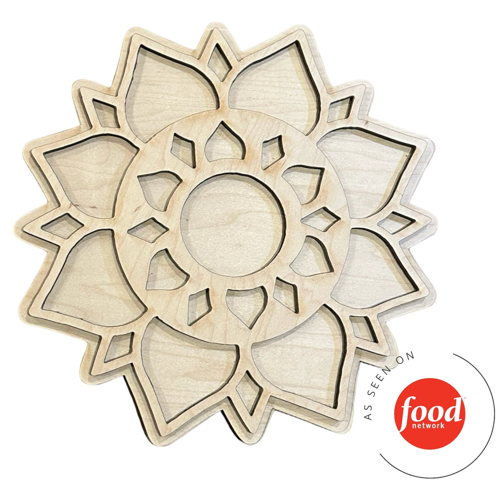 Eco-conscious Rangoli Tray