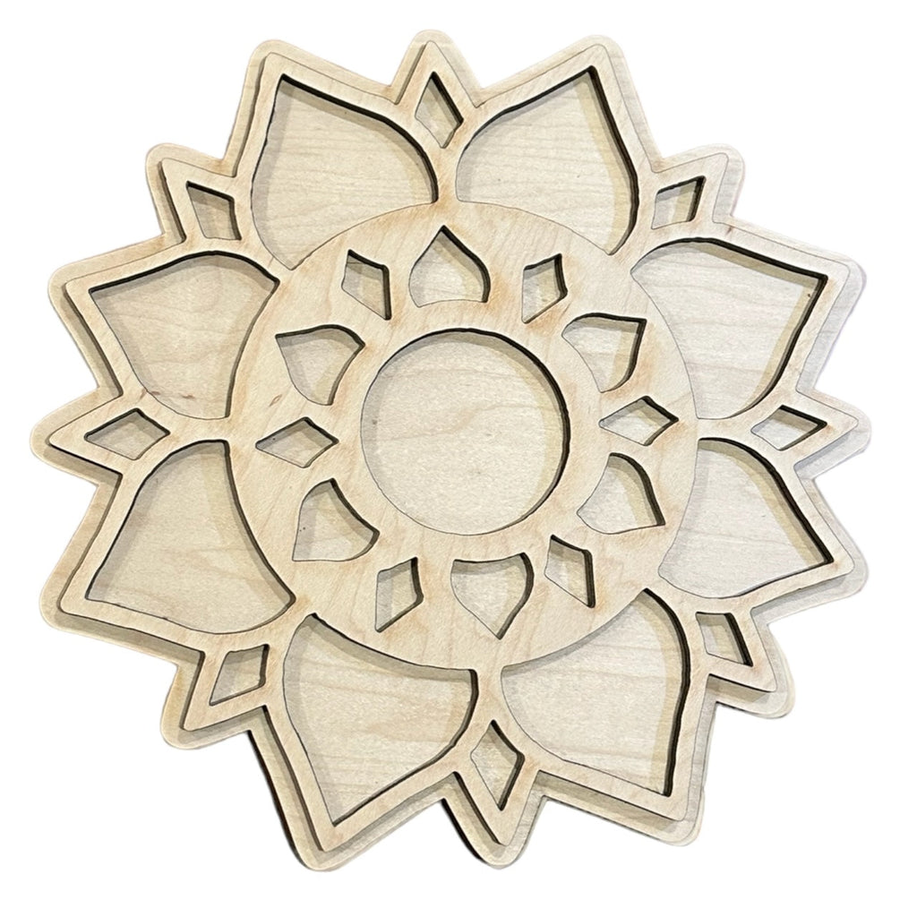 Eco-conscious Rangoli Tray