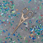 Eiffel Tower Mini Scissors in Antique Bronze, Rose Gold, Silver, Iridescent, or Gold