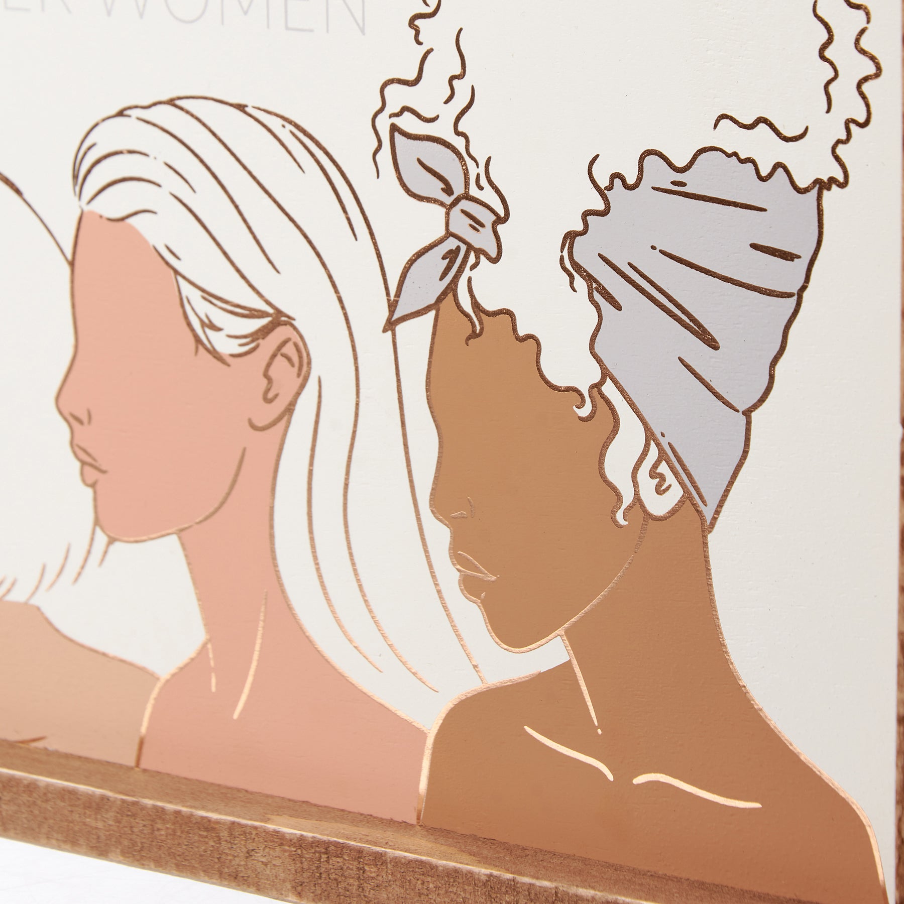 Empowered Women Empower Women Inset Box Sign | 10" x 7.50"