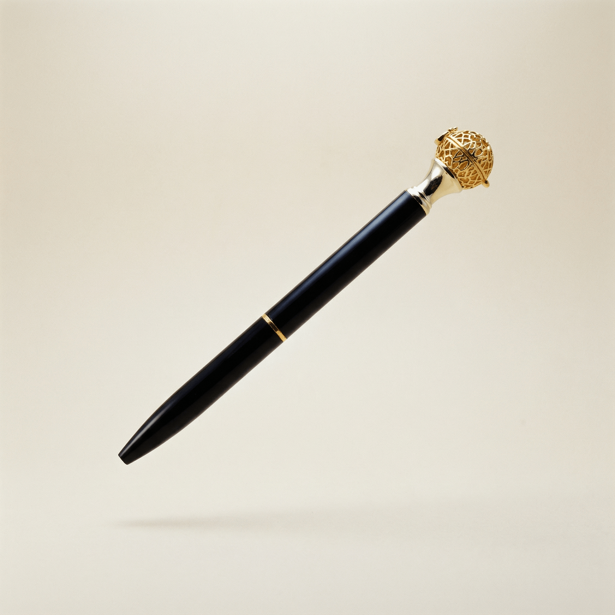 Essential Oil Diffuser Pen in Lemon | Includes 1 ml of Essential Oil and 2 Lava Beads | Refillable