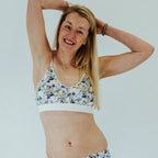 Unicorn Garden Print Bra by wearswoop.com