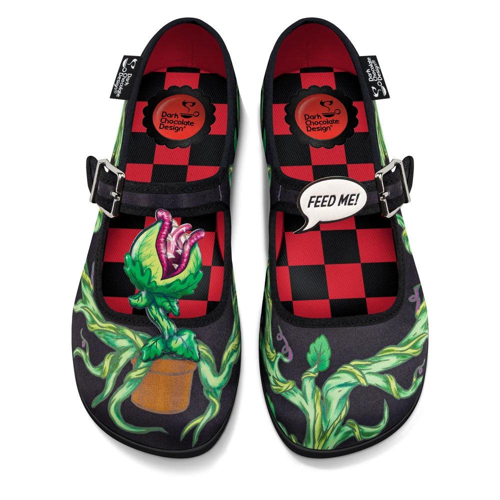 Chocolaticas® Feed Me Women's Mary Jane Flat by Hot Chocolate Design