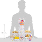 Happy Birthday Gift Tower of Treats by Alder Creek Gift Baskets