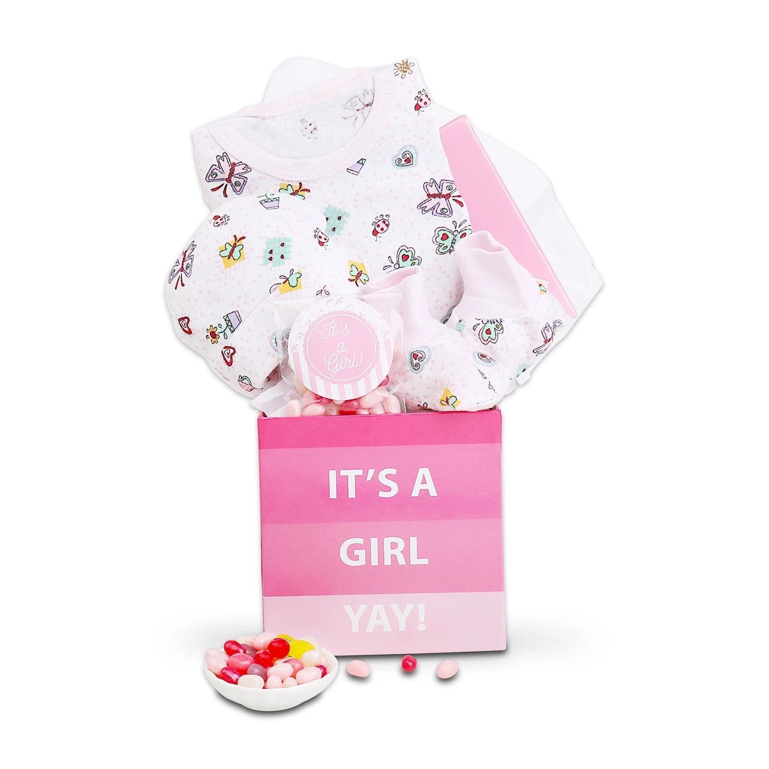 It's A Girl Gift Box by Alder Creek Gift Baskets