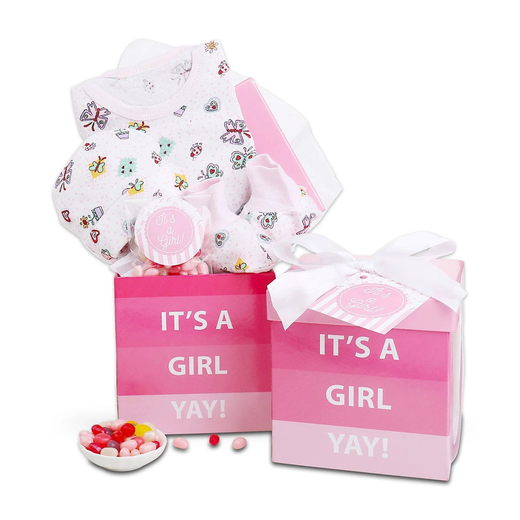 It's A Girl Gift Box by Alder Creek Gift Baskets