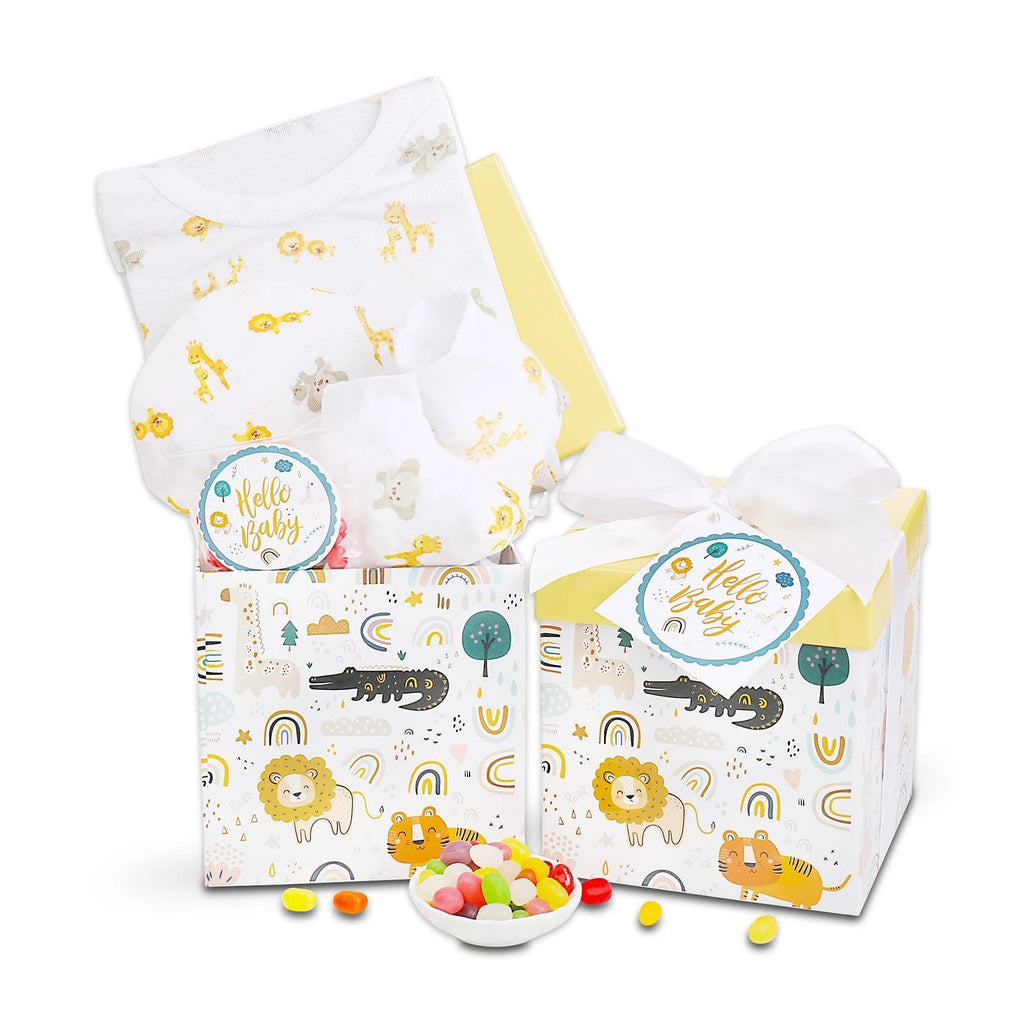 It's a Jungle Out There Baby Gift Box by Alder Creek Gift Baskets