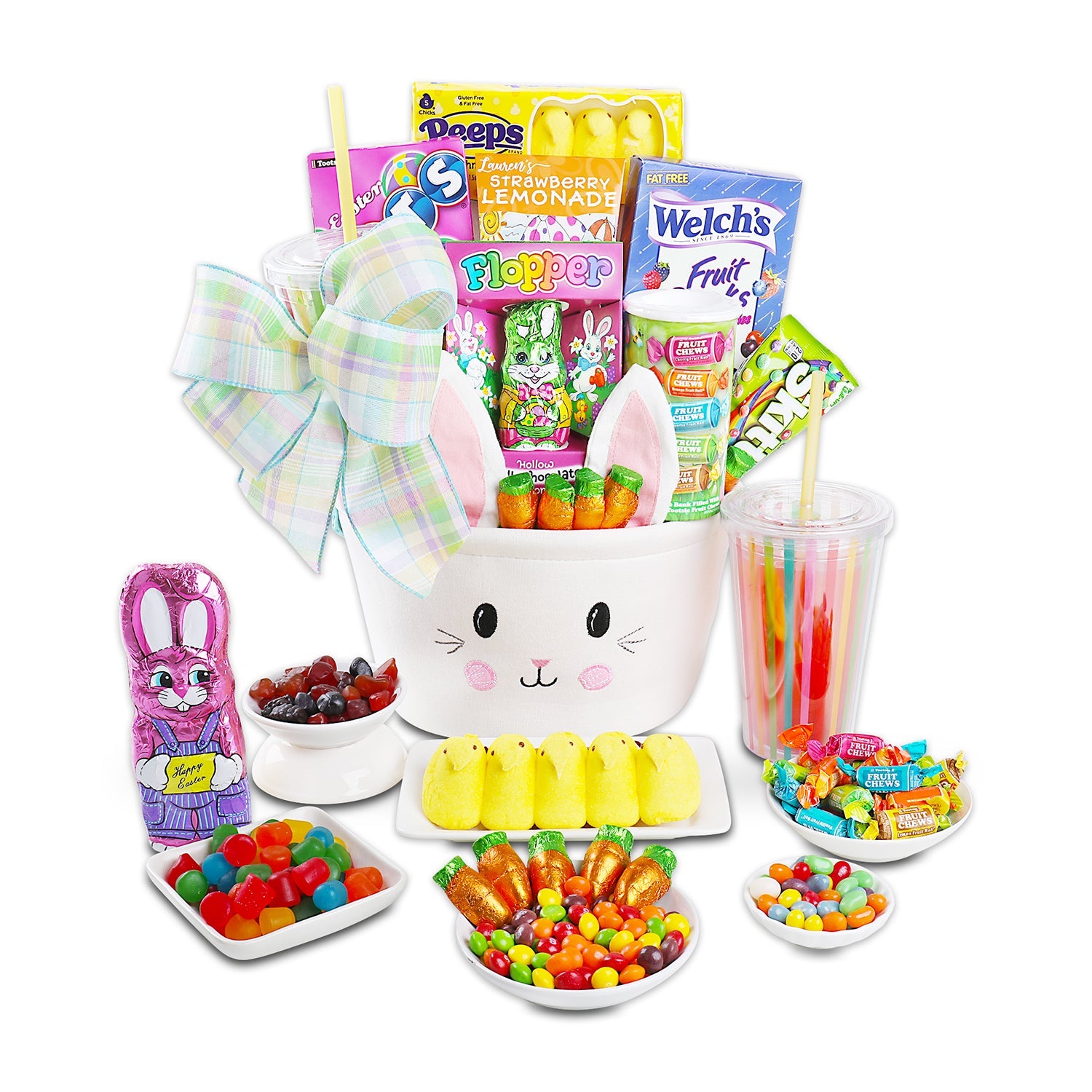 Treats from the Easter Bunny Gift Basket