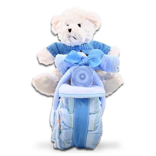 Motorcycle Diaper Cake-Boy Gift by Alder Creek Gift Baskets
