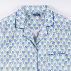 Womens 100% Cotton Poplin Pajama Set
