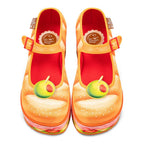 Chocolaticas® Footlong Women's Mary Jane Platform by Hot Chocolate Design