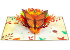 Fall Butterfly Pop Up Card by Paper Love
