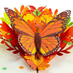 Fall Butterfly Pop Up Card by Paper Love