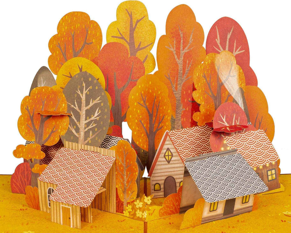 Fall Foliage Popup Card by Paper Love