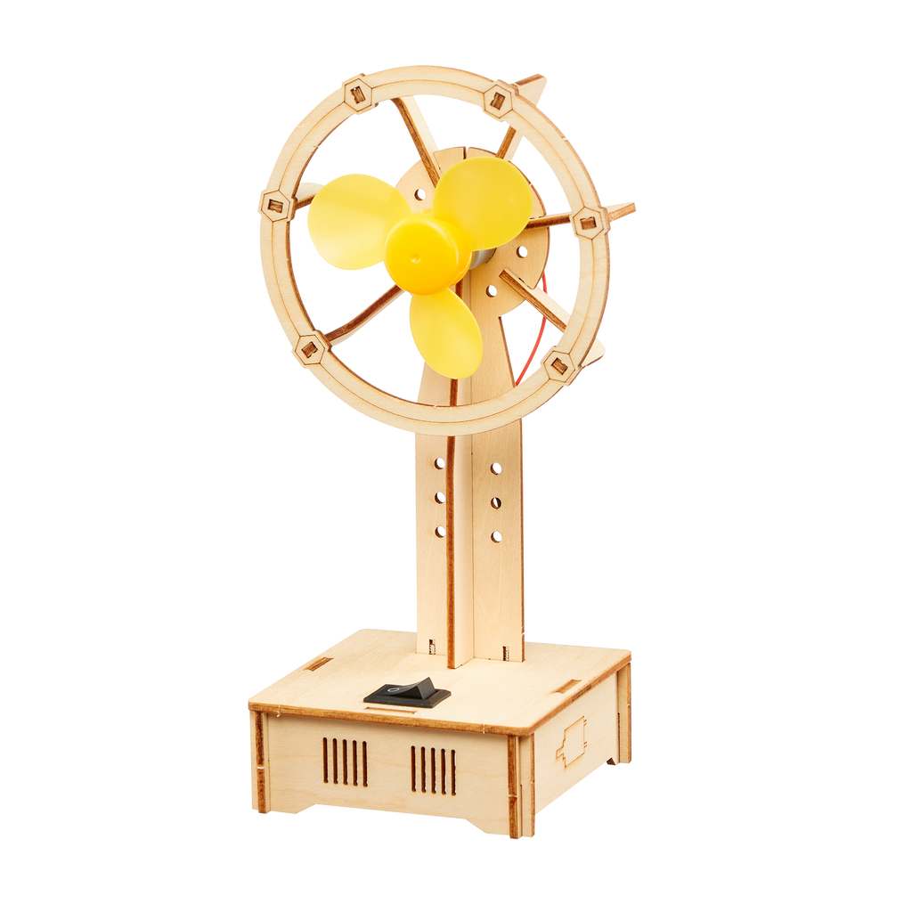 Electric Fan DIY Kit, Educational STEM Toy by Kitsville