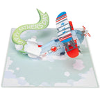 Happy Fathers Day Plane Pop Up Card by Paper Love