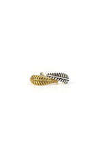 Feather Ring in Gold by Fair Anita