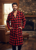Flannel People Men's Flannel Robe