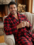 Flannel People Men's Flannel Robe