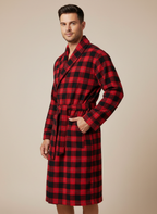 Flannel People Men's Flannel Robe