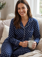 Women's 100% Cotton Flannel Pajama Sleepwear Set