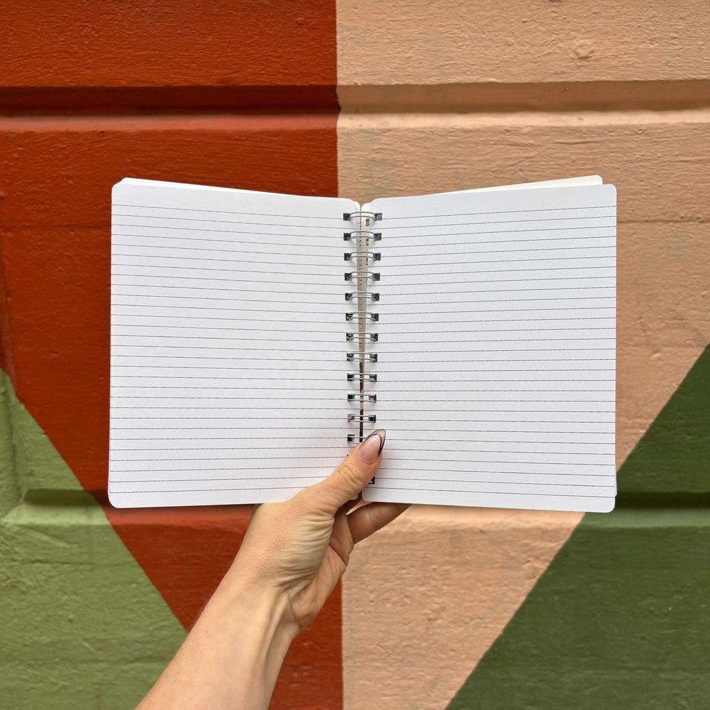 Folk Art Socks and Notebook Bundle