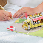 Flower Truck Pop Up Card by Paper Love