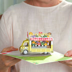 Flower Truck Pop Up Card by Paper Love