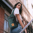 Large Canvas Crossbody Sling Bags |  Umoja
