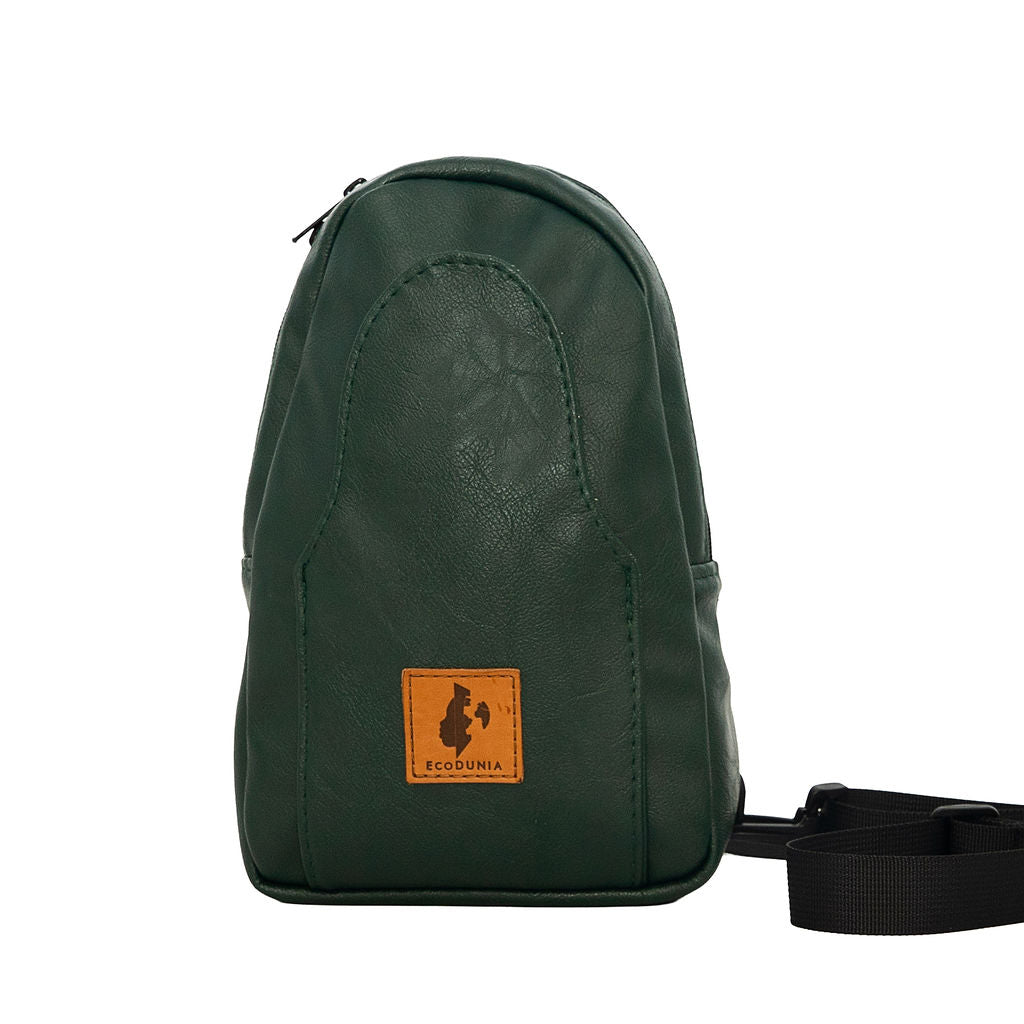 Small Vegan Leather Sling Bag - Crossbody | Buru