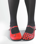 Chocolaticas® Ladybug Women's Mary Jane Flat by Hot Chocolate Design
