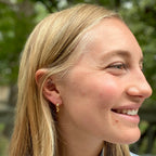Fruit Loop 3D Huggie Hoop Earrings by Oh Clementine